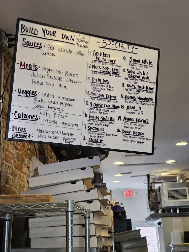 Cheese Nuts Fast Fired Pizza Menu image 1